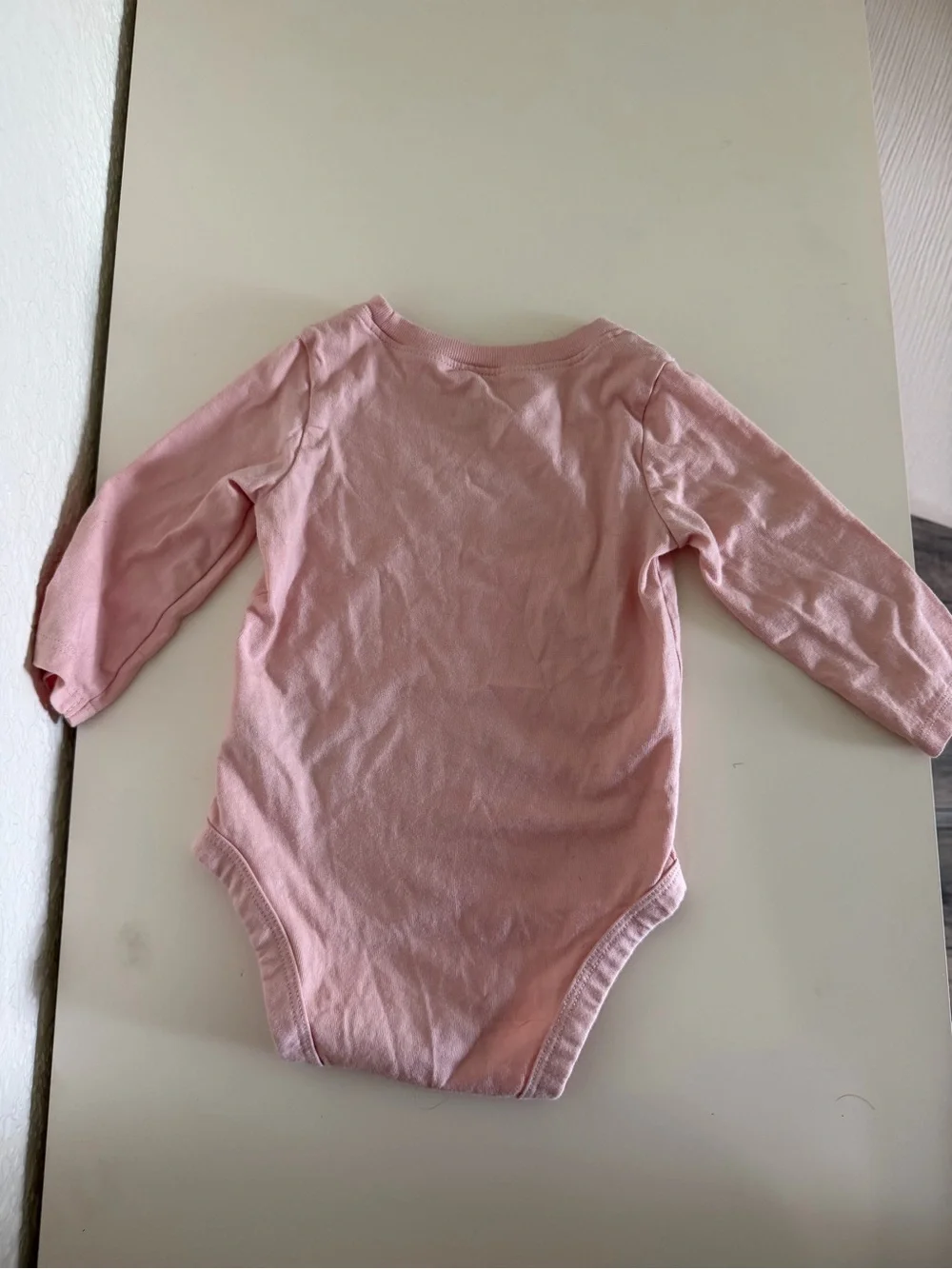 Carter's Light Pink 'Mommy's Mini' Long-Sleeve One-Piece